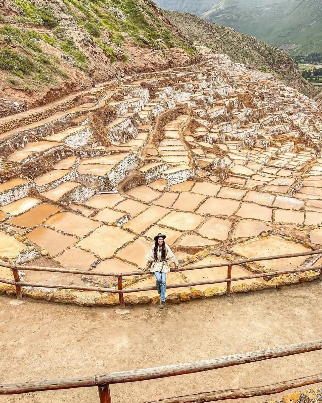 Maras Salt Mines on our Sacred Valley Tours from Cusco